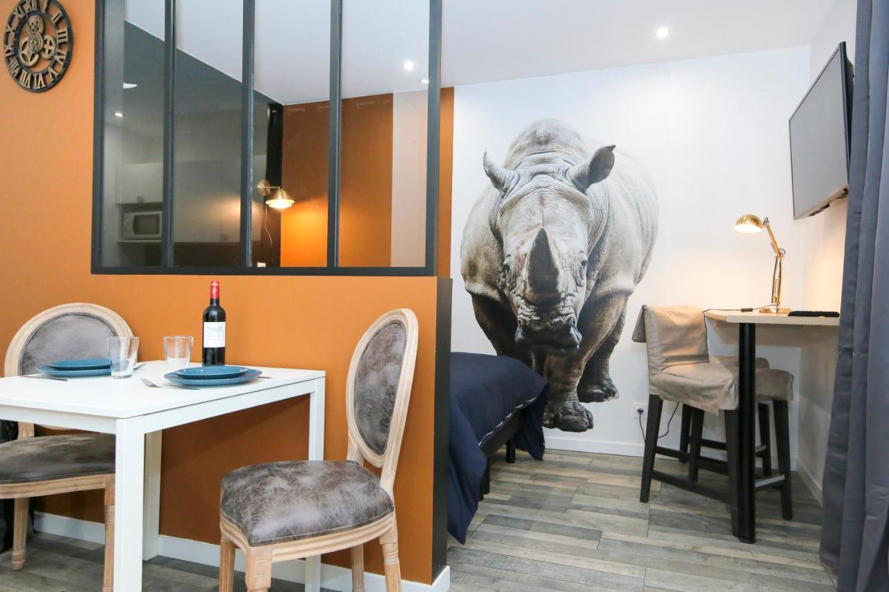 Le Rhinoceros, T1 Hypercentre Chic Et Cosy, Wifi Par Sovalfi Apartment Saint-Etienne  Exterior photo